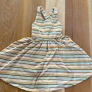 Alice + Ames crossback pinafore